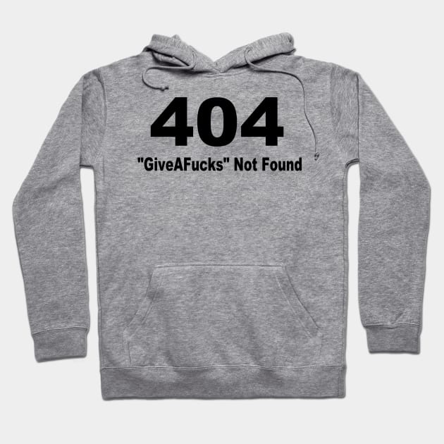 404 Hoodie by KingVego